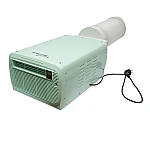 Aparat de aer conditionat portabil 2224 BTU, 280W, 220V cu functie dezumidificare, ventilatie, telecomanda, comenzi vocale, kit instalare inclus Breckner Germany