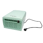 Aparat de aer conditionat portabil 2224 BTU, 280W, 220V cu functie dezumidificare, ventilatie, telecomanda, comenzi vocale, kit instalare inclus Breckner Germany