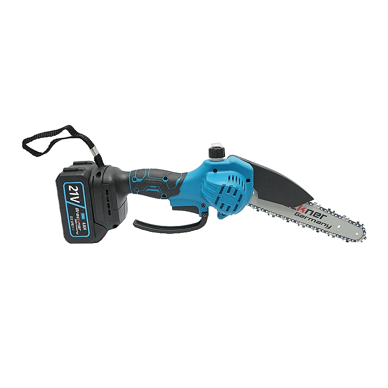 Mini fierastrau electric 700W cu 2 acumulatori Li-ion 21V/4Ah, lama 200mm (8 inch) Breckner Germany