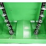 Masina de plantat cartofi pe 2 randuri cu fertilizare, buncar 180kg model Polonia