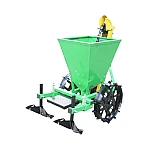 Masina de plantat cartofi pe 1 rand cu buncar 90kg model Polonia