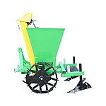 Masina de plantat cartofi pe 1 rand cu buncar 90kg model Polonia
