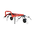 Grebla de imprastiat fan cu 2 rotoare, latime de lucru 2.7m, transmisie pe curea, model Polonia