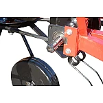 Grebla de imprastiat fan cu 2 rotoare, latime de lucru 2.7m, transmisie pe curea, model Polonia