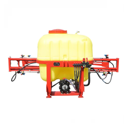 Erbicidator cu bazin 600L si brat 12m, cu 25 diuze triple