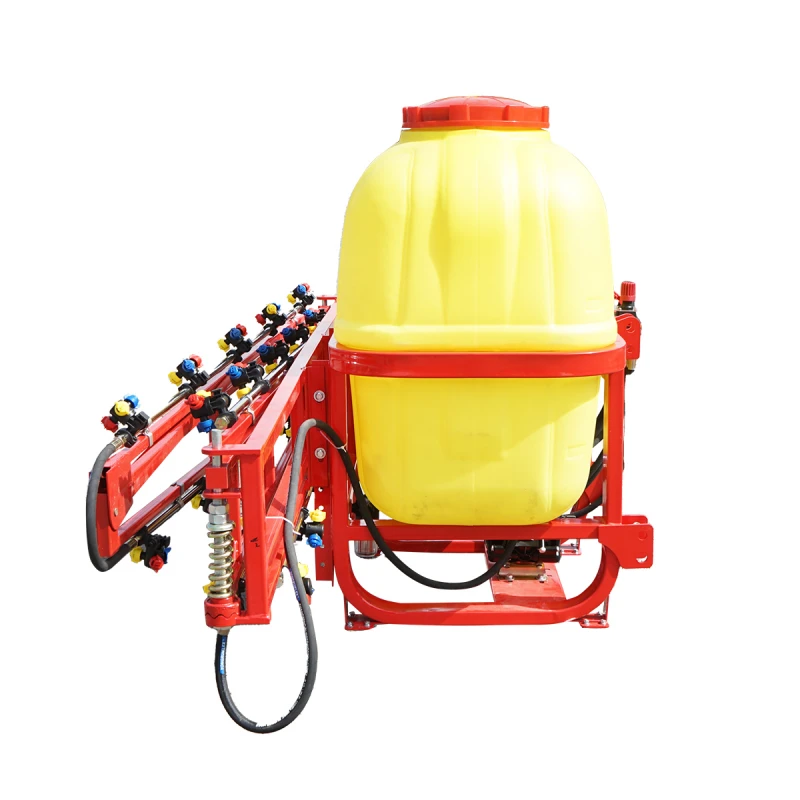 Erbicidator cu bazin 600L si brat 12m, cu 25 diuze triple