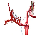 Grebla tip soare cu 4 rotoare fi Ø 1400 mm