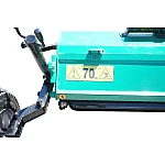 Tocatoare resturi vegetale tractabila ATV150, motor benzina Loncin 15CP, latime de lucru 150cm