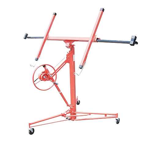 Dispozitiv ridicare (macara) placi rigips, OSB, MDF, PAL, inaltime de ridicare 3.35m Breckner Germany