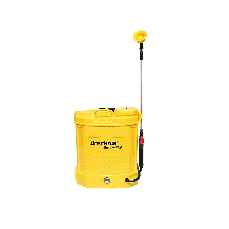 Pompa electrica/pulverizator de stropit vermorel, rezervor 12L baterie 12V 8Ah debit 3.1 l/min Breckner Germany