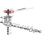 Coroana dintata RURIS PS1001ksd-4-5a, 43 dinti, pentru motocultor Ruris 1001KSD
