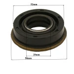 Simering stanga ax transmisie RURIS PS6500k-1-40, 52 x 25 x 10 mm, pentru motosapa Ruris, Dac, Zimbru, Gigant