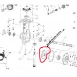 Roata dintata conica de transmisie RURIS PS731-2-11, pentru motocultor Ruris 731K