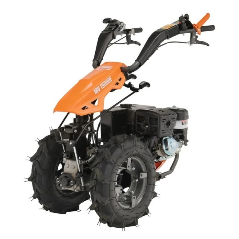 Motocultivator OMAC MV 15000E, motor benzina Loncin, 4 timpi, 420 CC, 15 CP, 11.1 kW, 5 trepte viteza, roti cauciuc 5.00 x 10 - UMV15P19B4TOM/0052