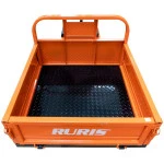 Remorca motocultor RURIS 450S, capacitate incarcare 450 kg, basculare manuala
