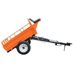 Remorca motocultor RURIS 550S, capacitate incarcare 550 kg, basculare manuala