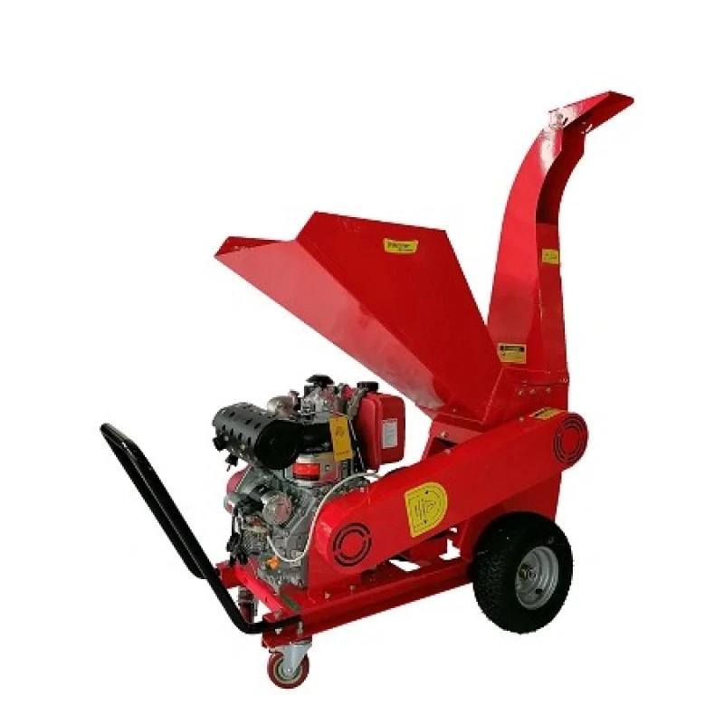 Tocator, crengi diesel, TC 13-90- LDE, pormire electrica, evacuare laterala, 13 CP, grosime max crengi 90mm, 195 kg Breckner Germany