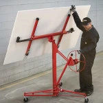 Dispozitiv pentru ridicat (macara), placi rigips carton, OSB, MDF, PAL, inaltime de ridicare 3,35m Breckner Germany