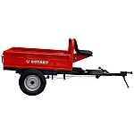 Remorca motocultor Rotakt, REM500, capacitate maxim 500 kg, basculabila