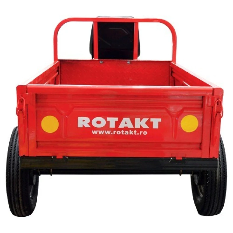 Remorca motocultor Rotakt, REM500, capacitate maxim 500 kg, basculabila