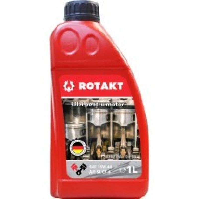 Ulei pentru motoarele in 4 timpi, SAE 15W-40, API SJ/CF-4, Rotakt,