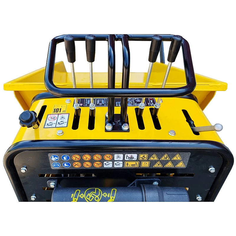 Roaba cu motor termic STAGER RMT500SI 5160009745, 4 timpi, putere motor 9 CP, 6.6 kW, cu incarcator frontal, capacitate incarcare 500 kg, cu senile