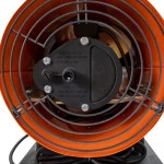 Tun de aer cald RURIS VULCANO 8000, cu ardere indirecta, 20 kW, debit aer 600 mc/h, 68240 BTU, 3 trepte de incalzire, rezervor 24 litri