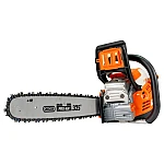 Drujba pe benzina RURIS RM500, motor Khumma, 2 timpi, 3.3 CP, 50.9 CC, lungime lama 45 cm, aprindere electronica, carburator Walbro