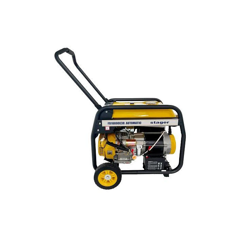 Stager FD 10000E3R Automatic Generator, open-frame 8.5kW, trifazat, benzina, pornire electrica