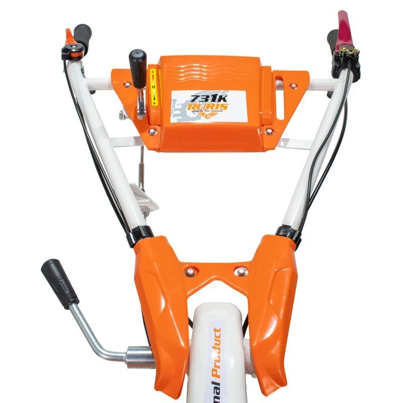Motosapa RURIS 731ACC1, 8.5 CP, 208 cc, roti cauciuc + roti metalice 400 + rarita + plug + dispozitiv cartofi + cultivator