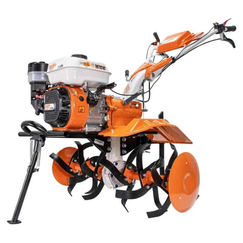 Motosapa RURIS 731ACC1, 8.5 CP, 208 cc, roti cauciuc + roti metalice 400 + rarita + plug + dispozitiv cartofi + cultivator