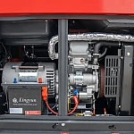 Generator curent Rotakt RODE-12000Q putere 9.0kW 230V diesel pornire electrica AVR roti transport