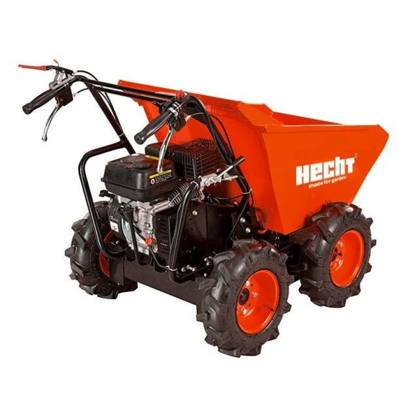 Transportor cu roti HECHT 2636, motor pe benzina, putere 6.5 CP, capacitate cilindrica 196 CC, capacitate incarcare 300 kg