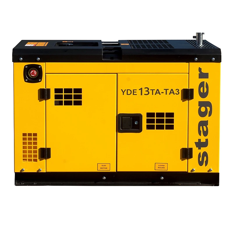 Generator insonorizat Stager YDE13TA-TA3 1158000013TATA3, diesel dual 10kW, 39A, 3000 rpm