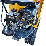 Roaba cu motor termic STAGER RMT500S 5160009735, 4 timpi, putere motor 6.5 CP, 4.8 kW, capacitate maxima incarcare 500 kg, cu senile