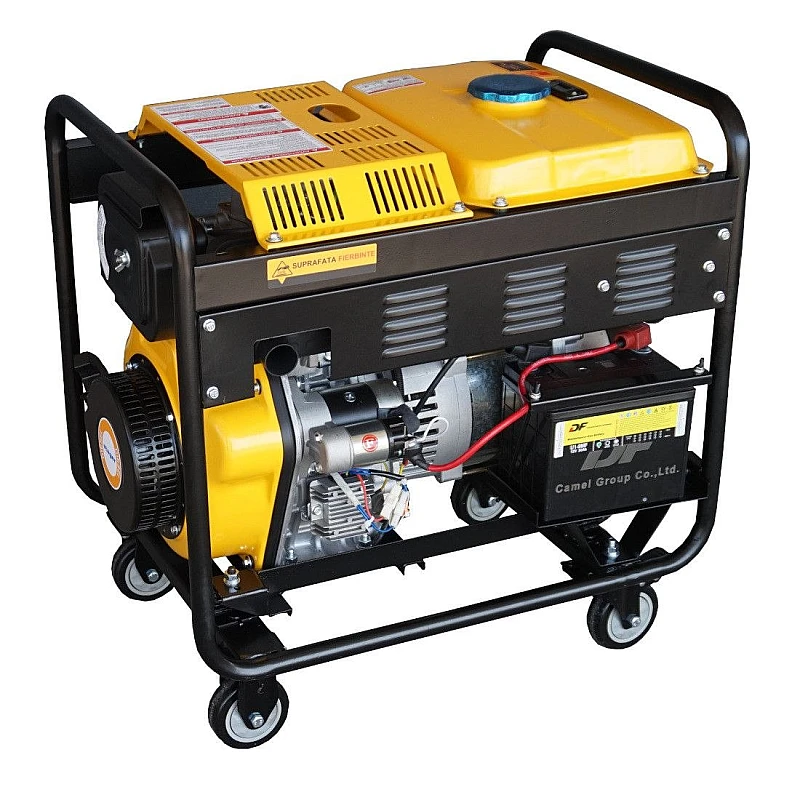 Generator sudare STAGER YDE6500EW 1158006500EW, diesel, monofazat, 4 kVA, curent sudare 160 A, pornire la cheie