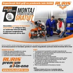 Generator de curent RURIS R-Power GE8000, motor General Engine, benzina, 459 CC, 4T, 14 CP, putere maxima 7500 W, cadru, roti deplasare