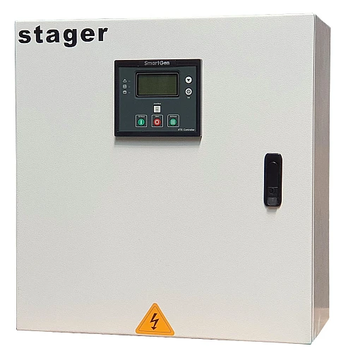 Automatizare trifazata STAGER YA40160F24 115800YA40160F24, 160 A, 24 Vcc, pentru generatoare diesel