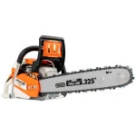 Drujba pe benzina RURIS RM450, motor Khumma, 2 timpi, 3 CP, 45.4 CC, lungime lama 40 cm, aprindere electronica, carburator Walbro