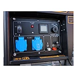 Generator STAGER YDE6500E 1158006500E, open frame, 5 kW, monofazat, diesel, pornire la cheie
