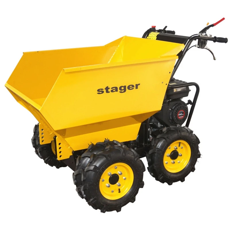 Roaba cu motor termic STAGER RMT500 5160009618, 6.5CP, 500kg, 6 roti