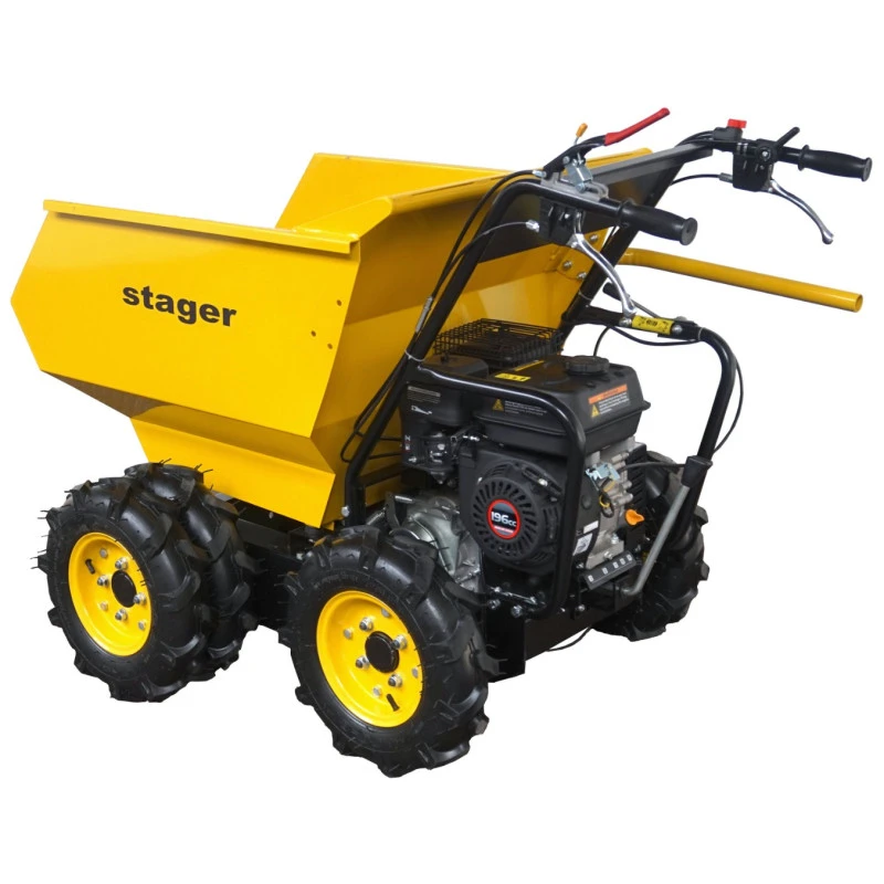 Roaba cu motor termic STAGER RMT500 5160009618, 6.5CP, 500kg, 6 roti