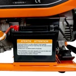 Generator de curent RURIS R-Power GE8000, motor General Engine, benzina, 459 CC, 4T, 14 CP, putere maxima 7500 W, cadru, roti deplasare