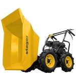 Roaba cu motor termic STAGER RMT300 5160009615, 6.5 CP, 300 kg, 4 roti