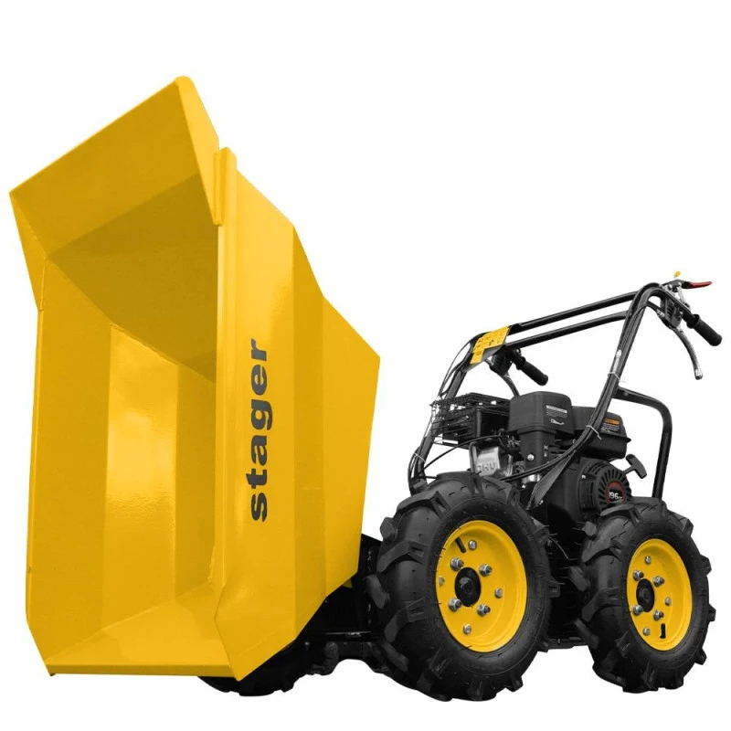 Roaba cu motor termic STAGER RMT300 5160009615, 6.5 CP, 300 kg, 4 roti