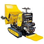 Roaba cu motor termic STAGER RMT500SI 5160009745, 4 timpi, putere motor 9 CP, 6.6 kW, cu incarcator frontal, capacitate incarcare 500 kg, cu senile