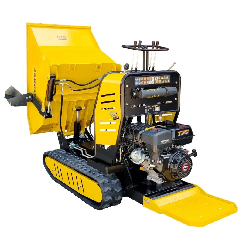 Roaba cu motor termic STAGER RMT500SI 5160009745, 4 timpi, putere motor 9 CP, 6.6 kW, cu incarcator frontal, capacitate incarcare 500 kg, cu senile