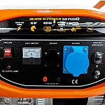 Generator de curent RURIS R-Power GE7000, motor General Engine, benzina, 420 CC, 4T, 13 CP, putere maxima 6500 W, cadru, roti deplasare