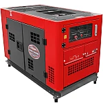 Generator curent Rotakt RODE-12000Q putere 9.0kW 230V diesel pornire electrica AVR roti transport