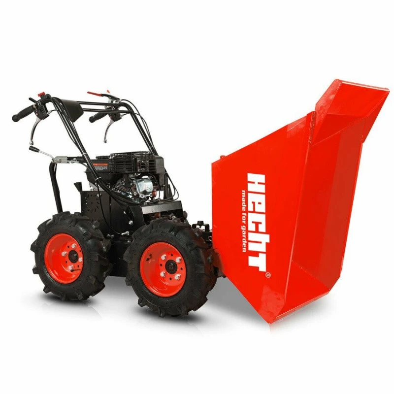 Transportor cu roti HECHT 2636, motor pe benzina, putere 6.5 CP, capacitate cilindrica 196 CC, capacitate incarcare 300 kg